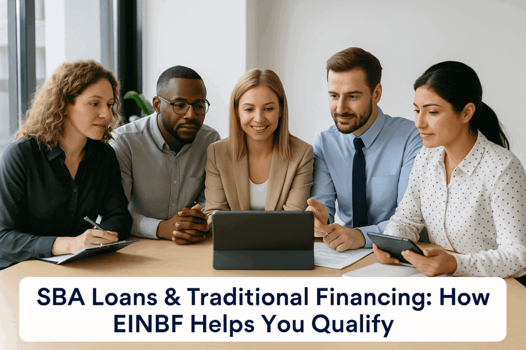 SBA Loans & Traditional Financing: How EINBF Helps You Qualify