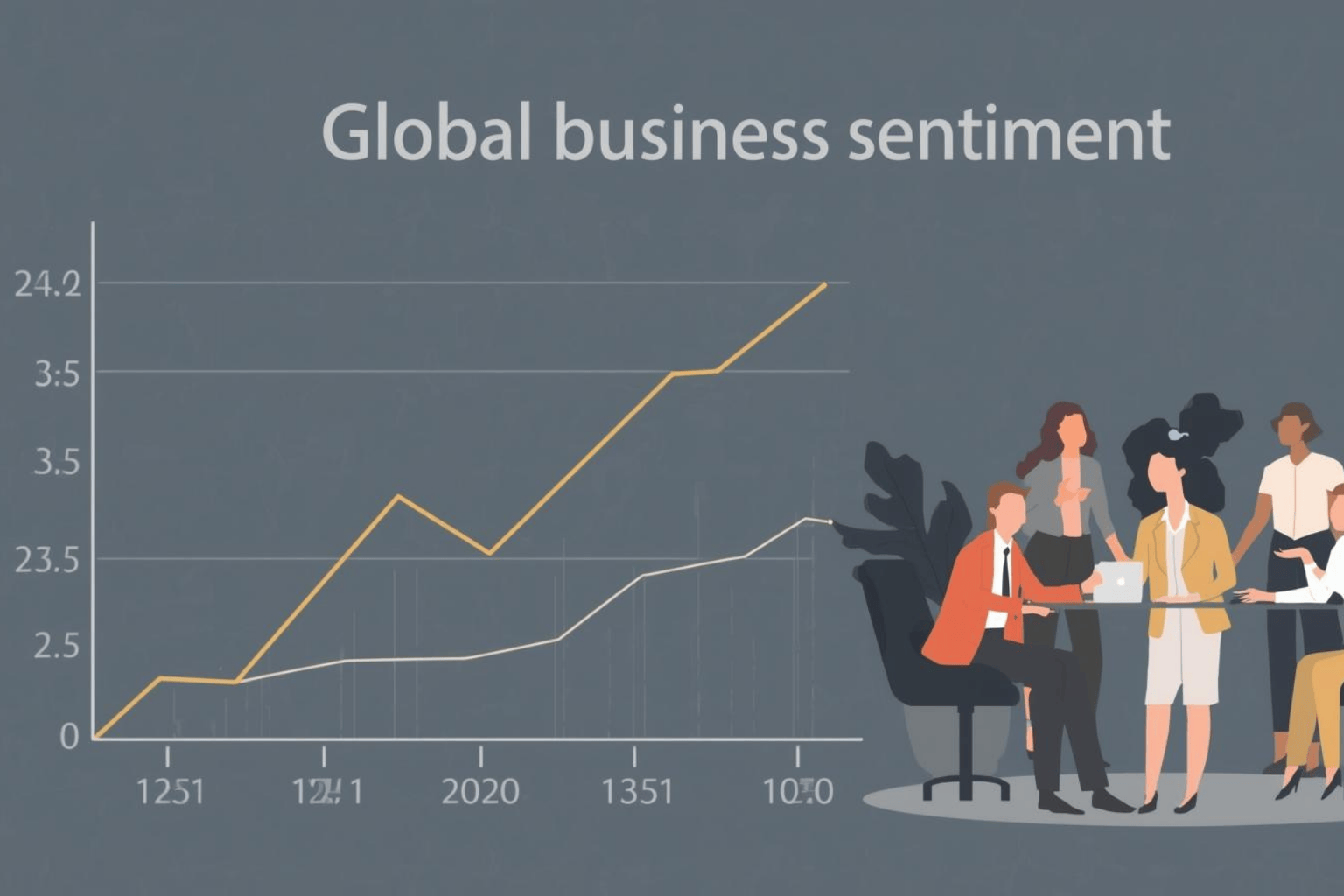 Global Business Sentiment Steadies