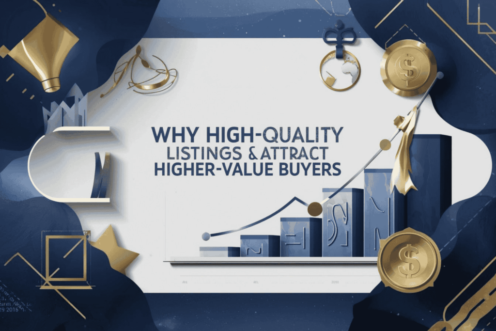 Why High-Quality Listings Attract Higher-Value Buyers