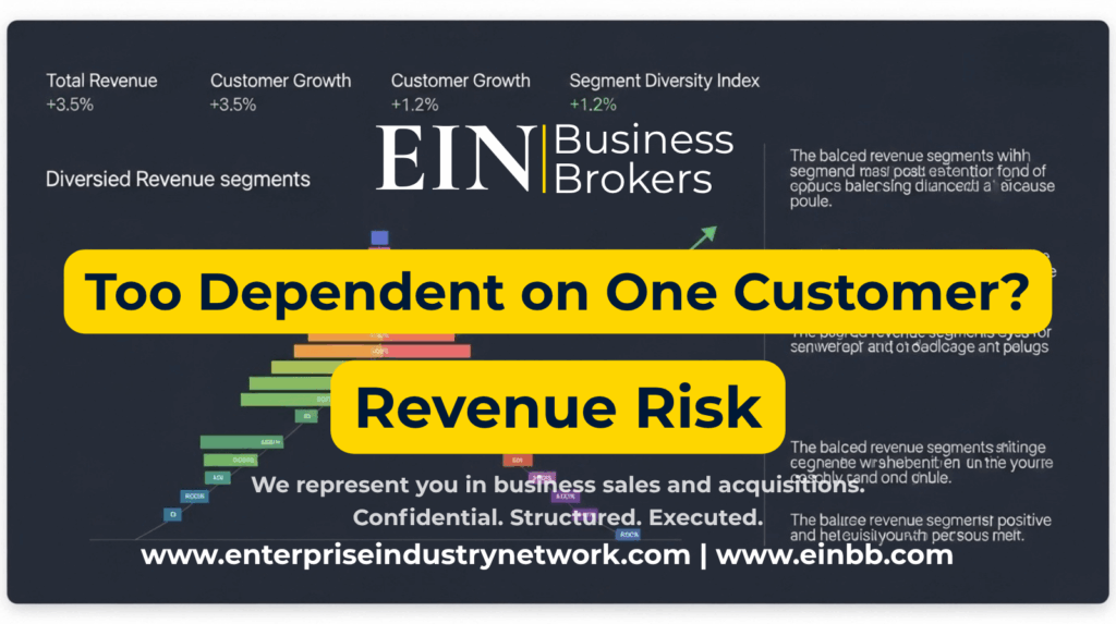 Customer Concentration Risk Explained | How One Customer Can Lower Business Value | EIN Business Brokers | Enterprise Industry Network