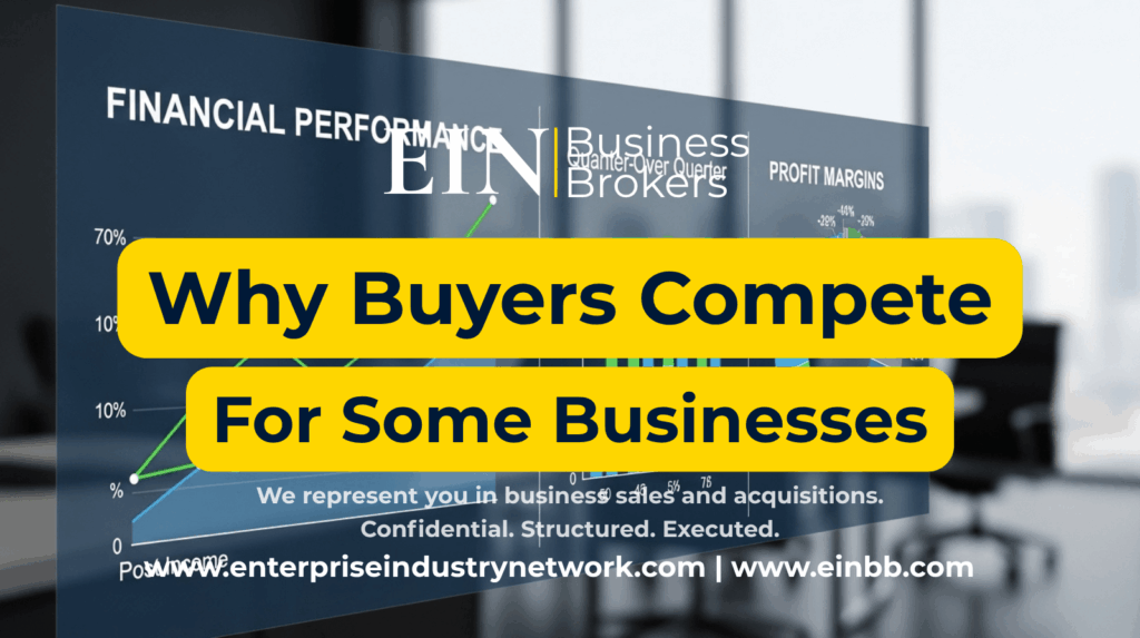 Why Some Businesses Attract Multiple Buyers | EIN Business Brokers | Enterprise Industry Network
