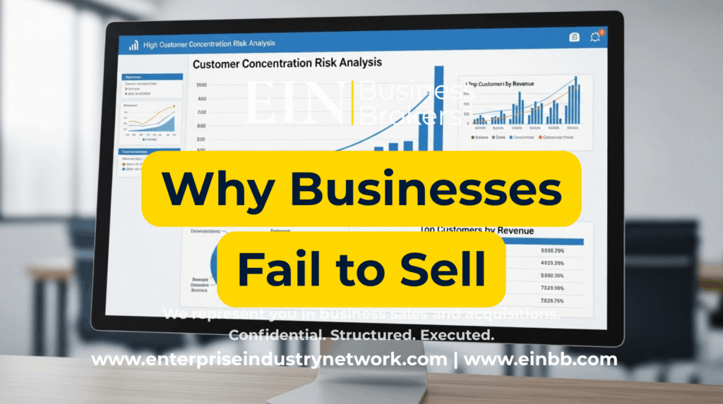 Why Some Businesses Struggle to Find Buyers | EIN Business Brokers | Enterprise Industry Network