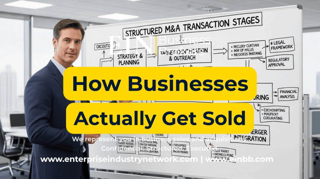 Business Sale Process Step by Step | EIN Business Brokers | Enterprise Industry Network