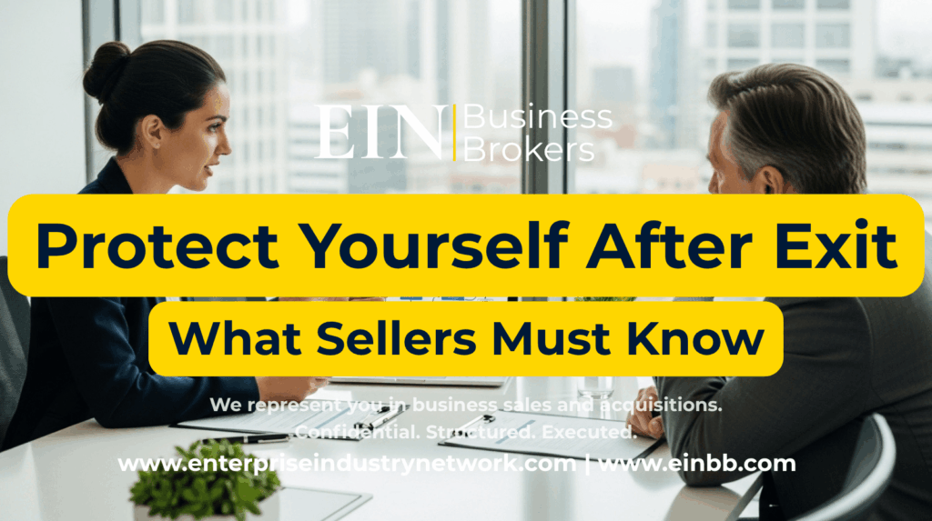 How Sellers Protect Themselves After Closing | EIN Business Brokers | Enterprise Industry Network