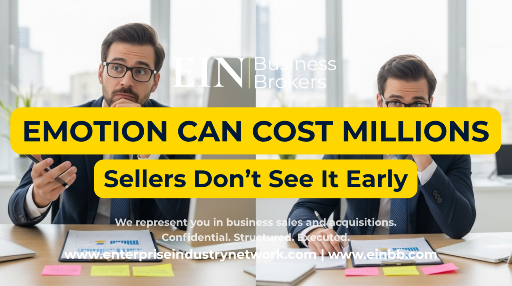Emotional Mistakes That Cost Sellers Millions | EIN Business Brokers | Enterprise Industry Network