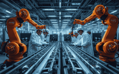 Modern manufacturing facility