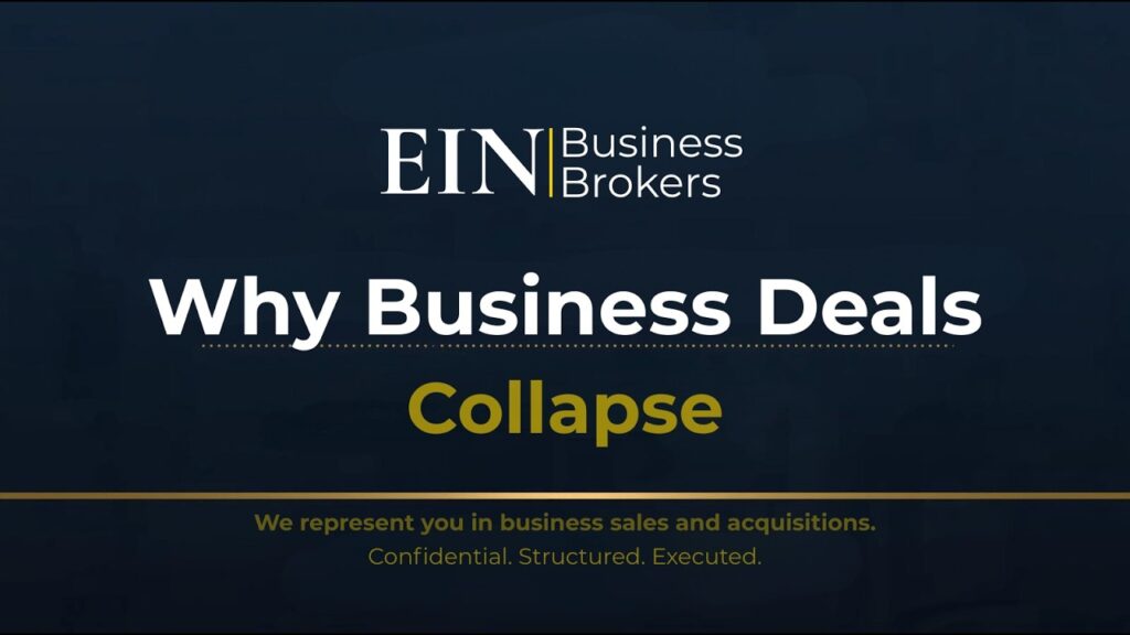 Common Deal Killers in Business Sales | EIN Business Brokers (EINBB) | Enterprise Industry Network (EIN)