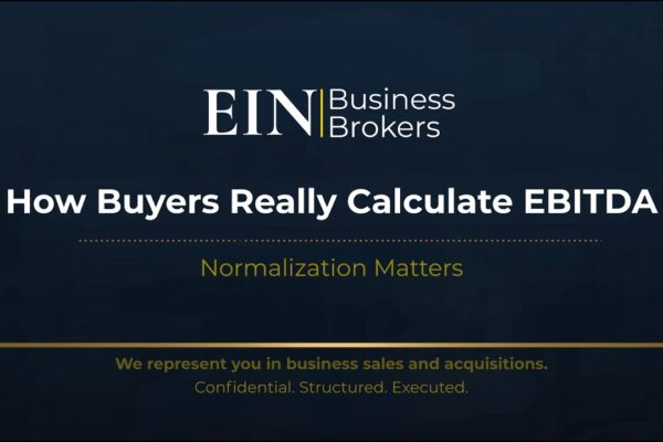 EIN Business Brokers EBITDA Calculation Explained