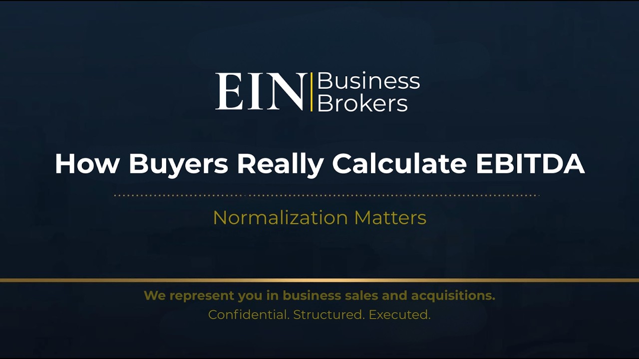 EIN Business Brokers EBITDA Calculation Explained