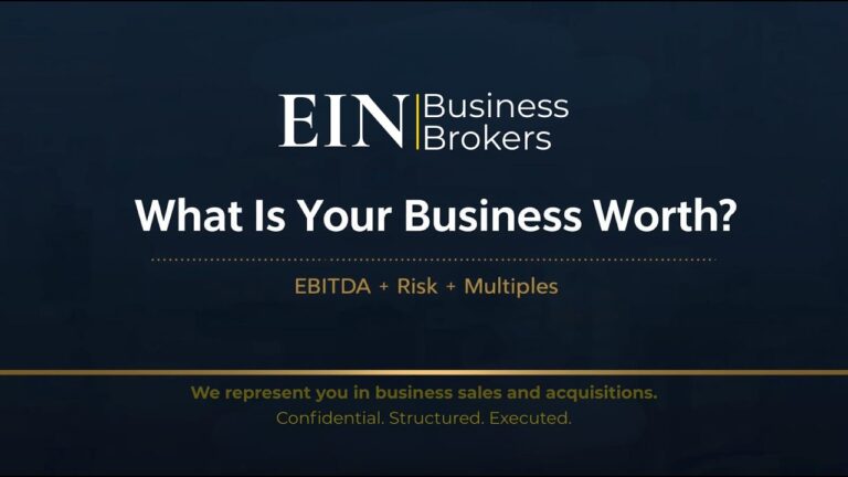 How to Increase Business Valuation Before Selling | EIN Business Brokers | EINBB | EIN