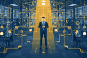 Startup founder presenting traction signals to investors during an early funding meeting