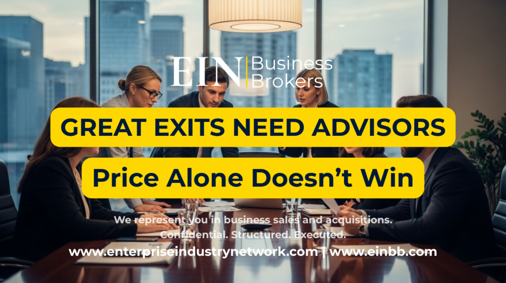 Why Advisors Matter in High-Value Business Exits | EIN Business Brokers | Enterprise Industry Network