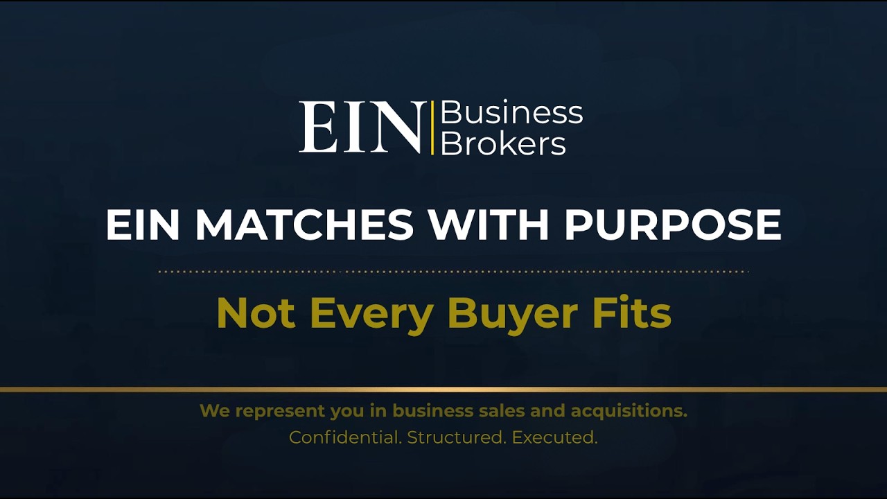 How EIN Matches Buyers & Sellers | Better Fit, Better Deals | EIN Business Brokers (EINBB)