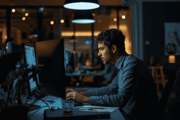 Startup founder focused on execution and product development