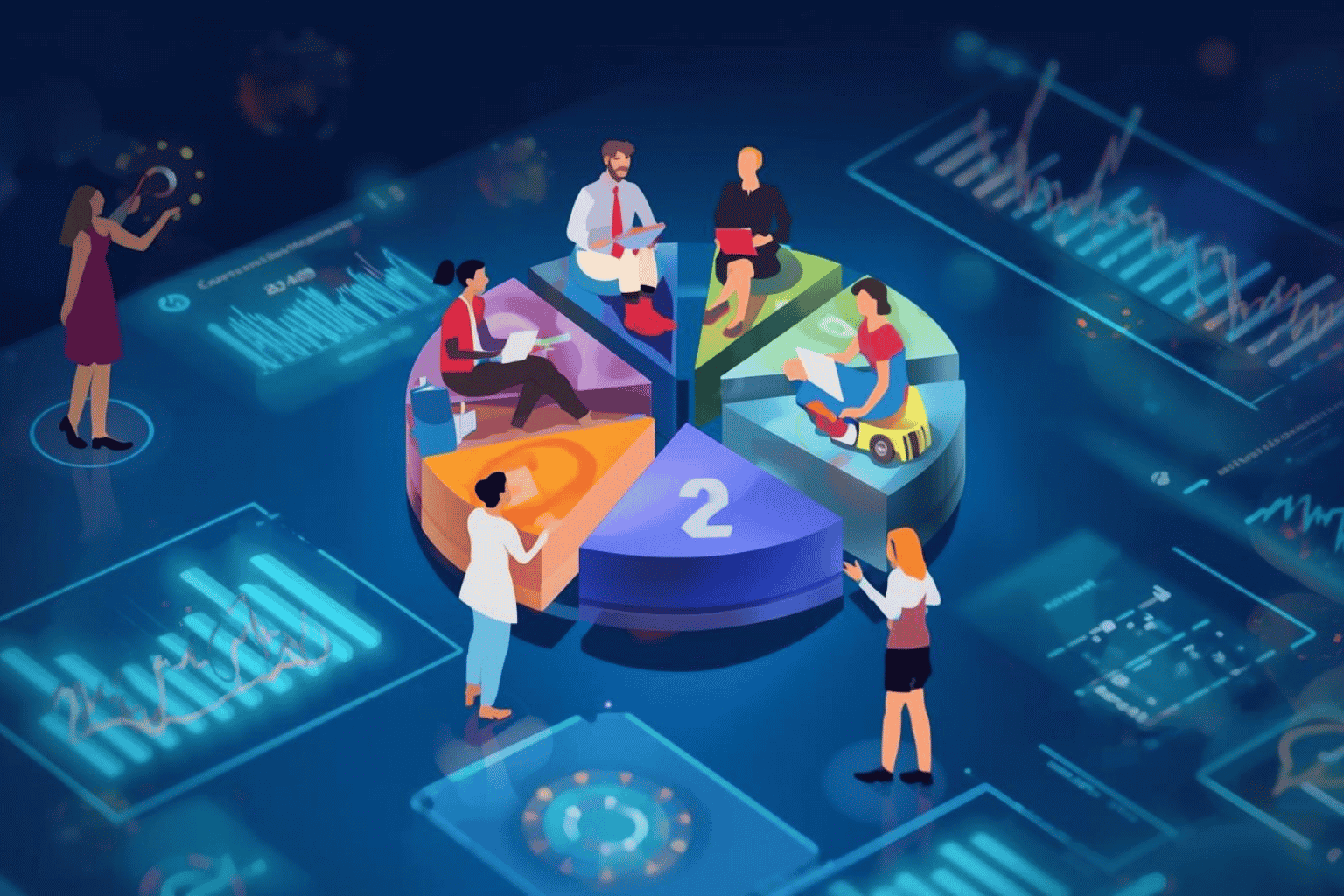 Investors participating in fractional ownership platform