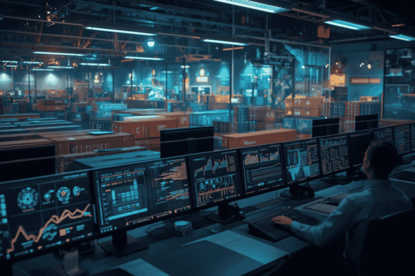 Supply chain monitoring through digital logistics systems