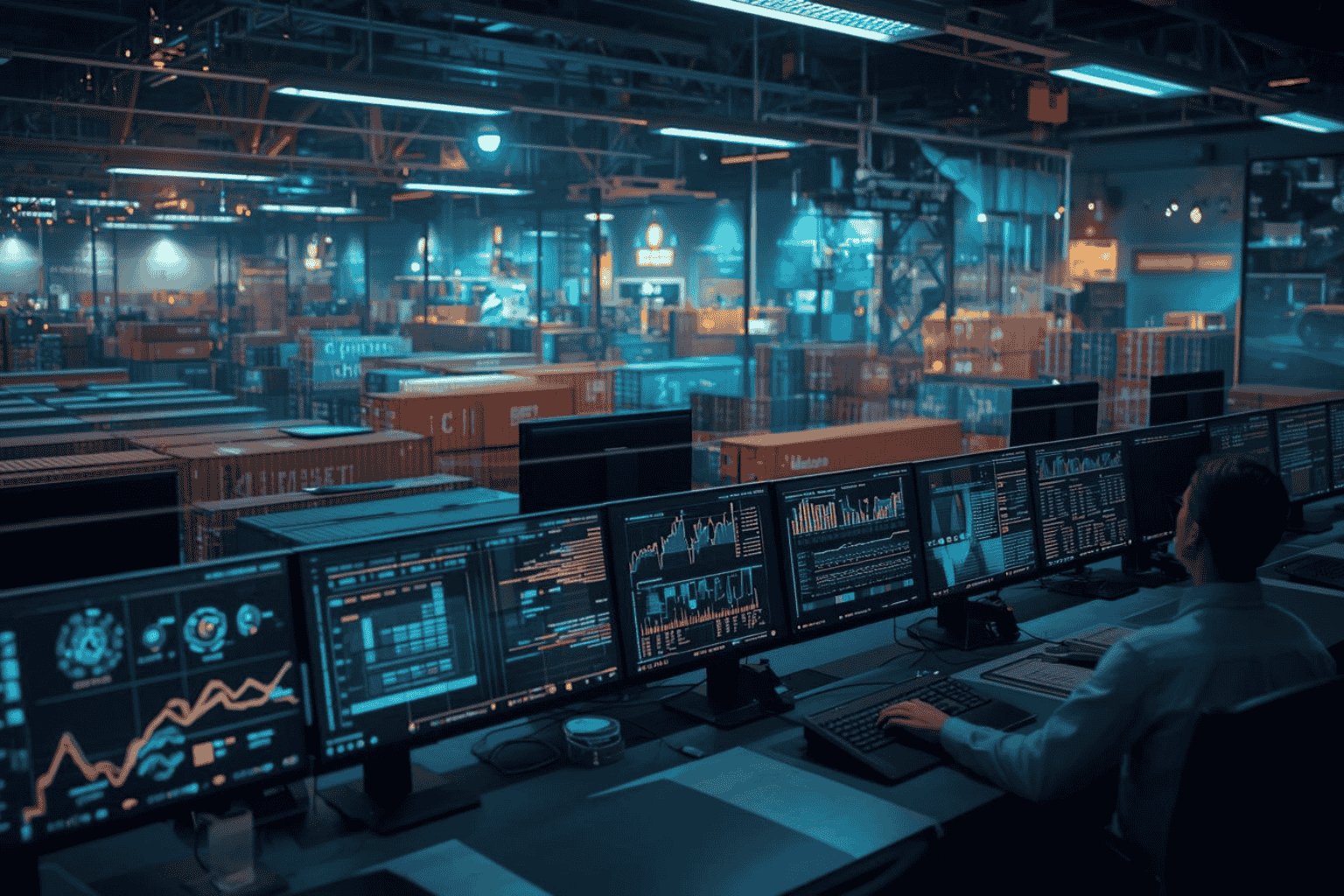Supply chain monitoring through digital logistics systems