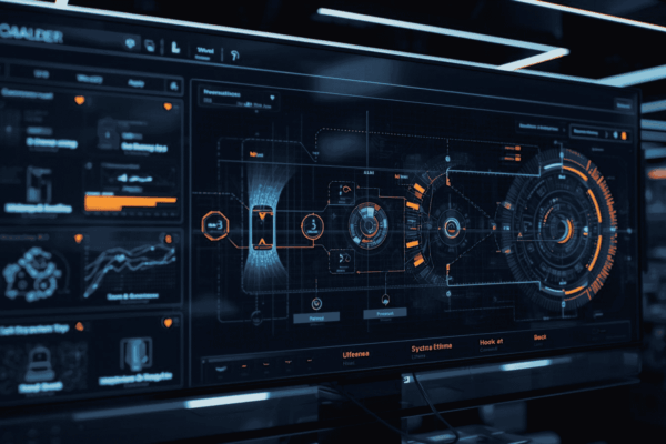 AI workflow dashboard automating enterprise business processes