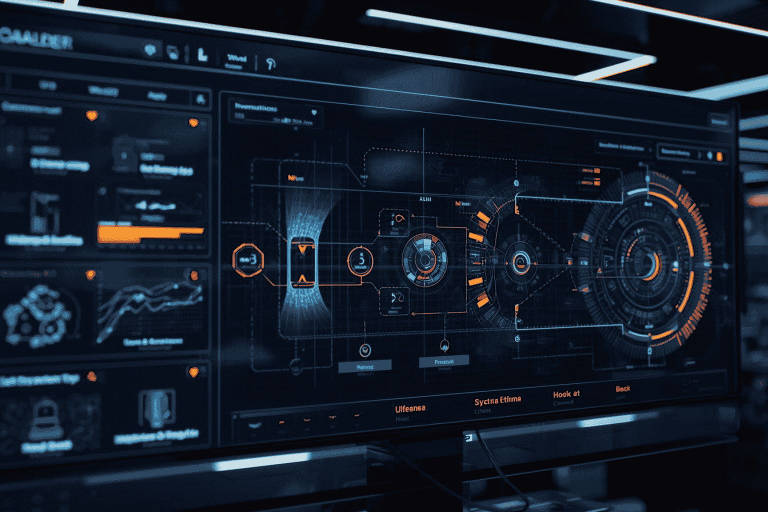 AI workflow dashboard automating enterprise business processes