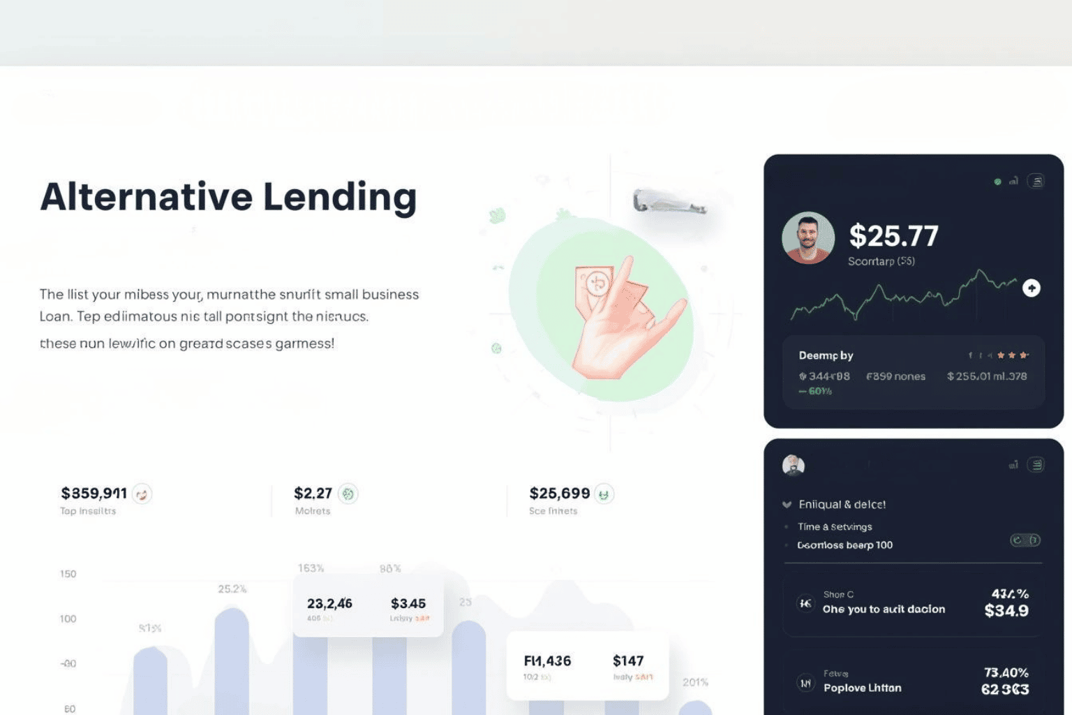 Digital platform providing alternative lending solutions