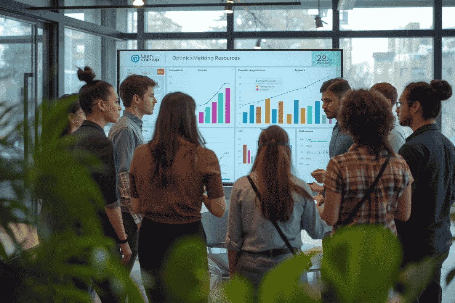 Startup founders focusing on capital-efficient growth