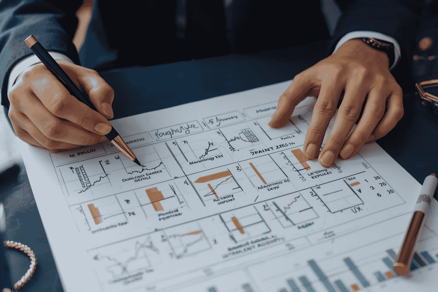 Advisor comparing funding options to determine the right capital fit for a business