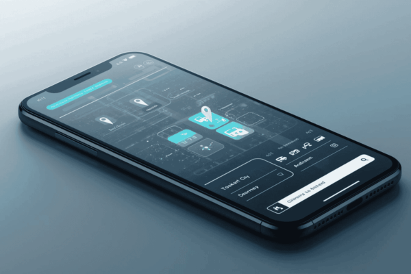 Digital platform integrating multiple transportation options