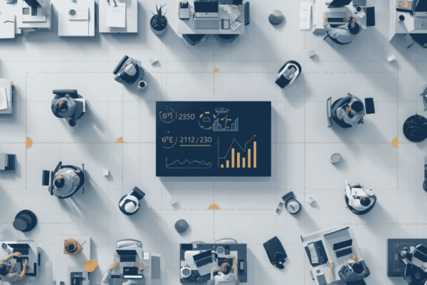 Business workflow showing small inefficiencies creating operational drag