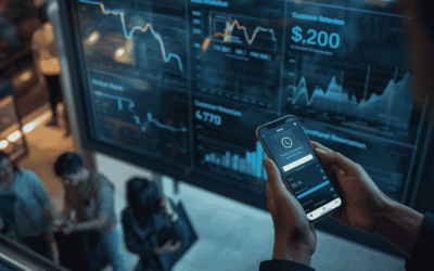 Retail analytics dashboard showing customer loyalty and retention data