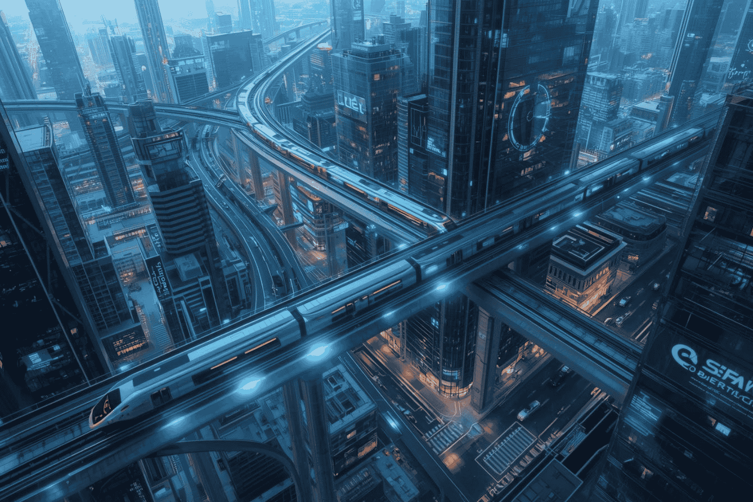 Smart city infrastructure with connected systems