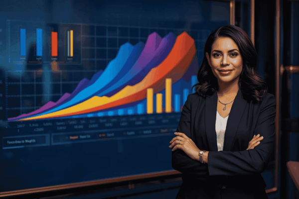 Business owner reviewing multiple strategic growth options with advisors
