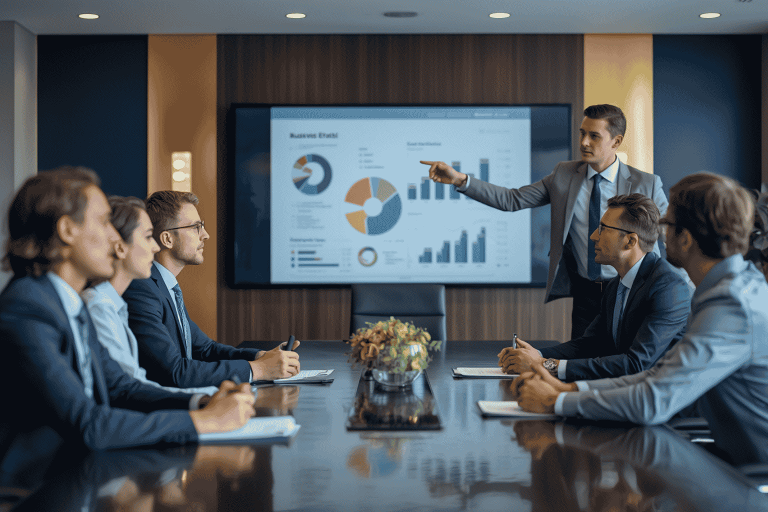 Business owner preparing for future strategic opportunities with advisors