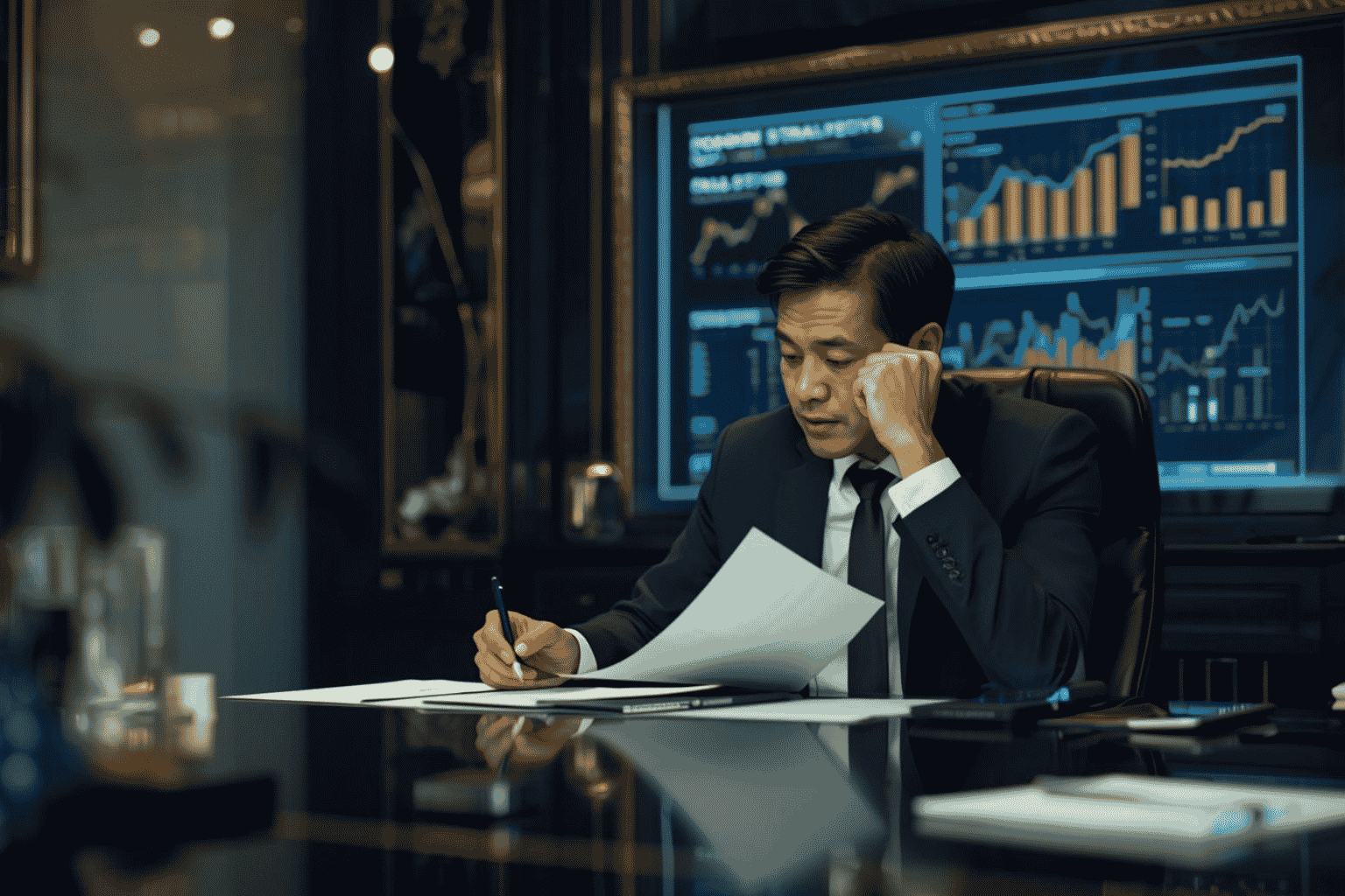 Business owner comparing funding strategies for growth objectives