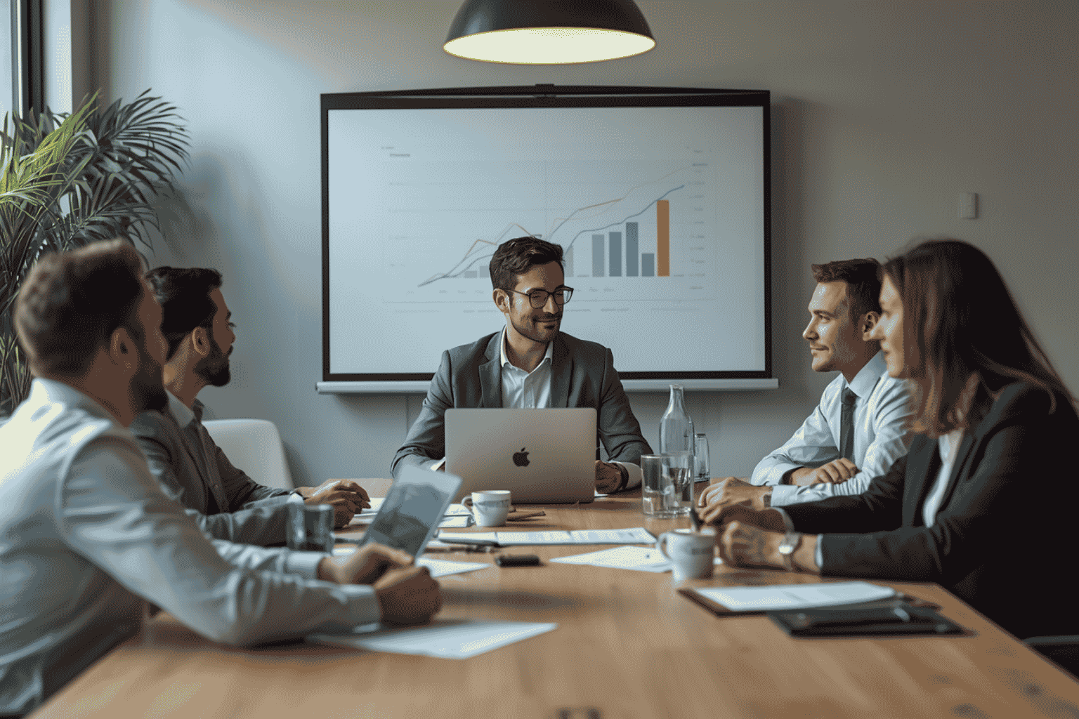 Business owner reviewing milestone-based capital plan for growth