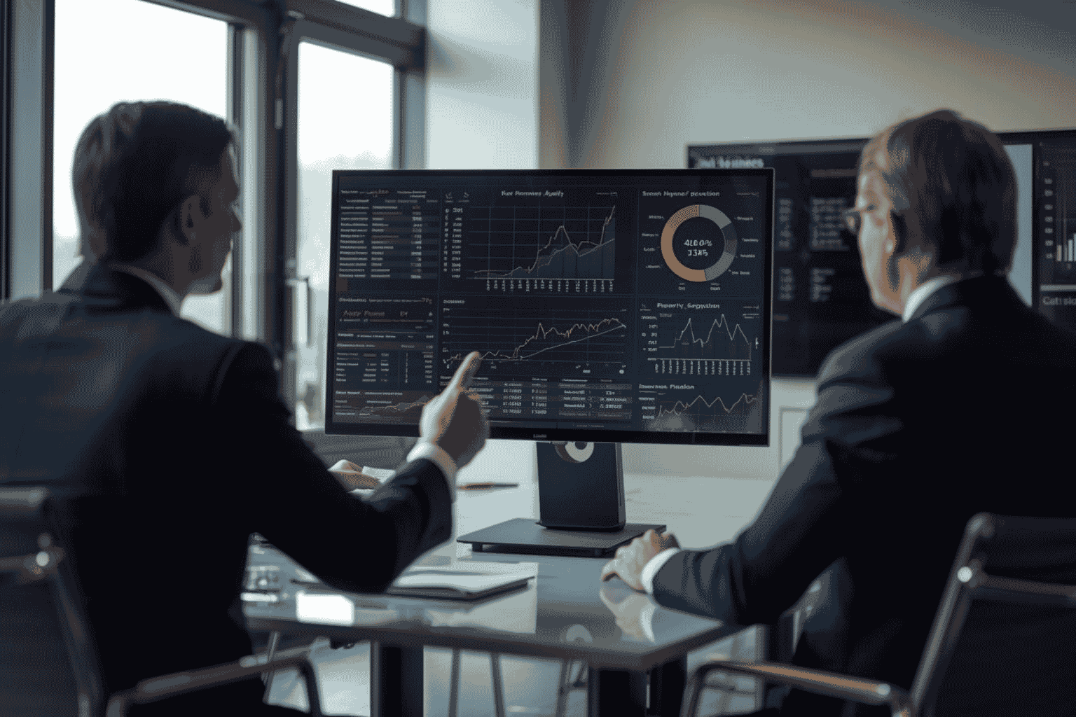 Private wealth investor reviewing operating business ownership opportunity