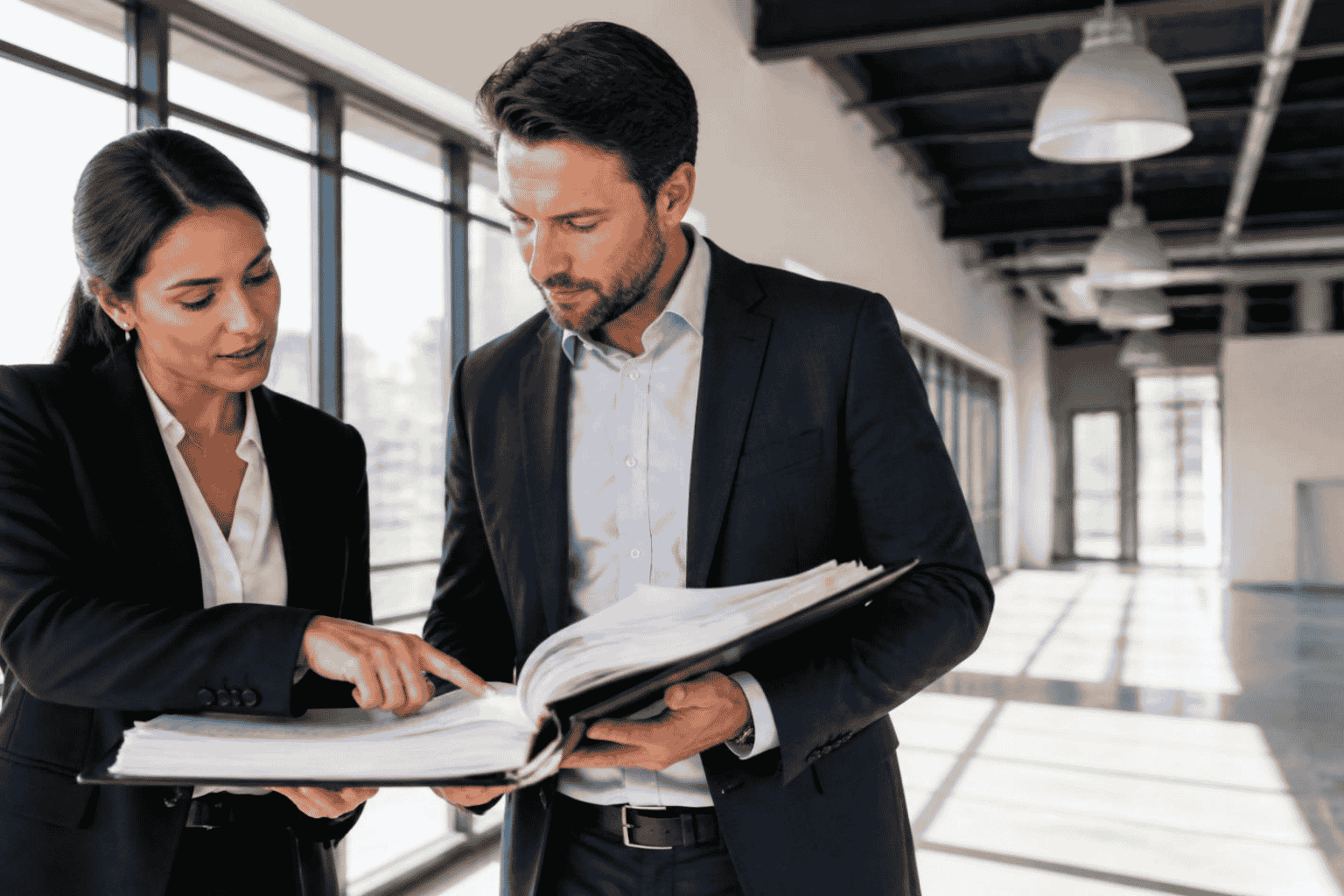 Attorney reviewing assignment clauses in commercial contracts before a business transaction