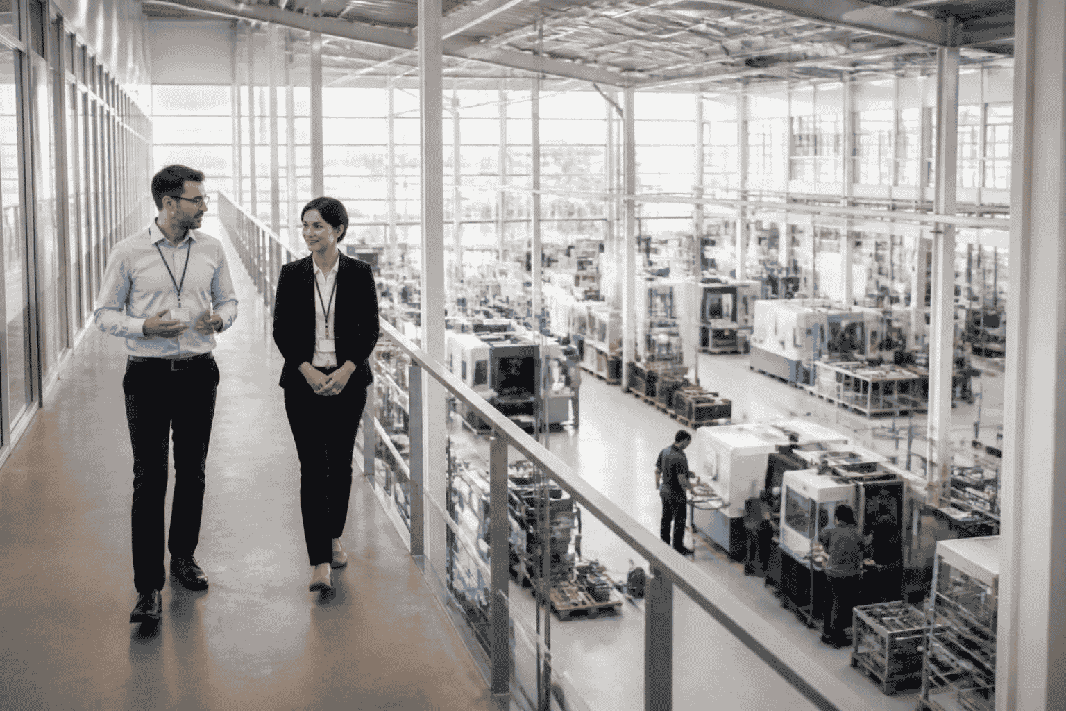 Consultant identifying decision bottlenecks across business operations