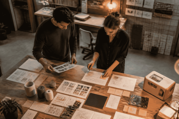 Startup founders preparing investor readiness materials before venture capital outreach