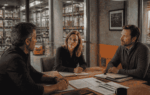Business owner discussing exit transition and incentive planning with key managers