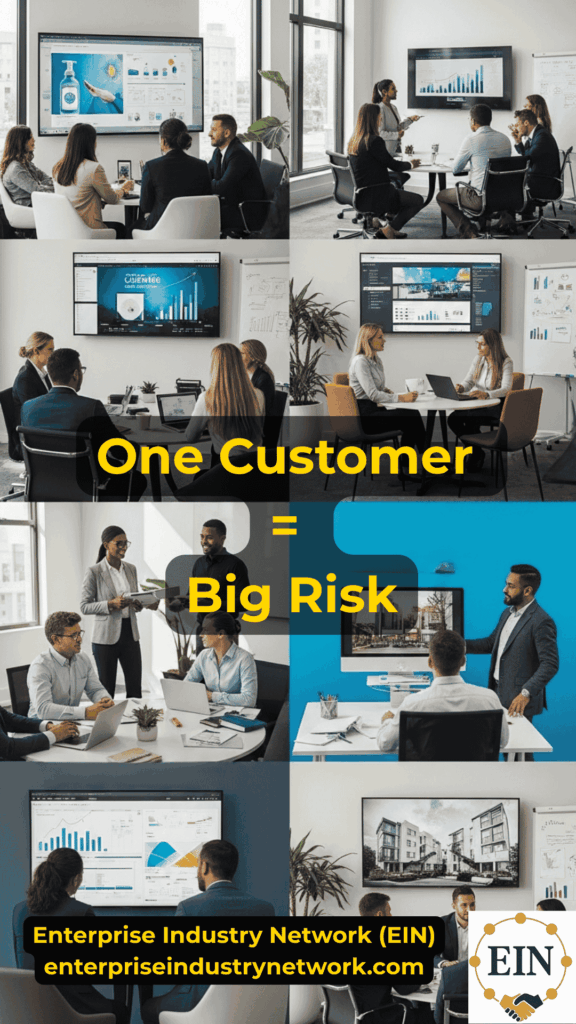 Customer Concentration Can Lower Your Business Value | EIN Business Brokers | Enterprise Industry Network | EINBB