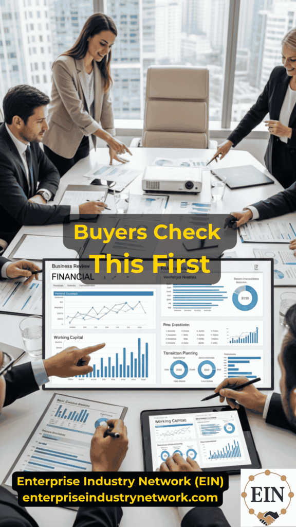 What Buyers Review Before Closing a Business Sale | EIN Business Brokers | Enterprise Industry Network | EINBB
