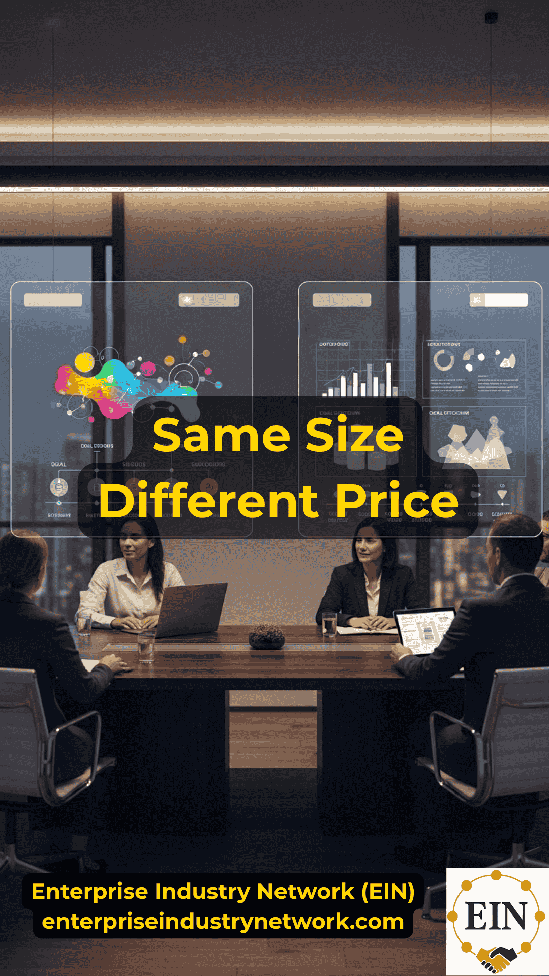 Business owners comparing why similar companies receive different valuations before selling with EIN Business Brokers