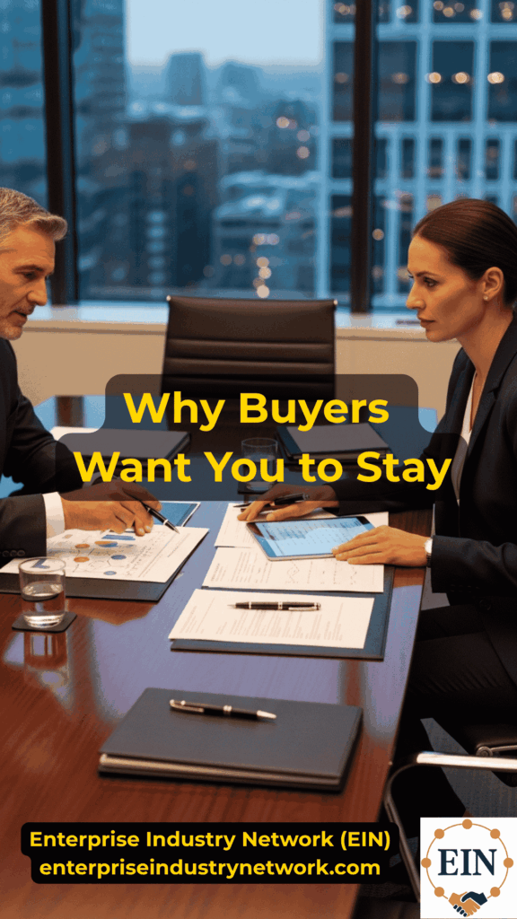 Seller Transition After a Business Sale: What Sellers Should Expect | EIN Business Brokers | Enterprise Industry Network | EINBB