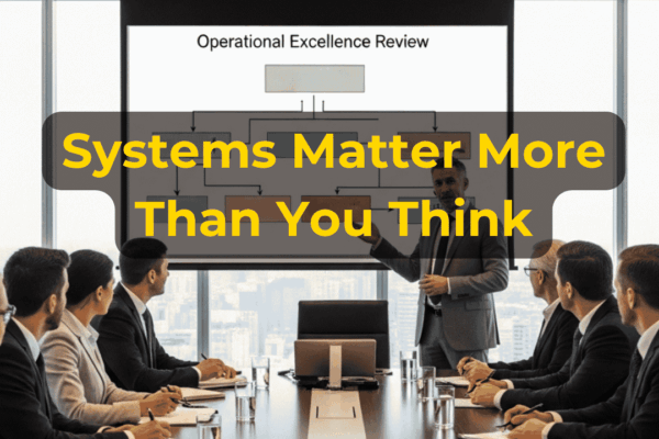 Business owner reviewing documented systems, SOPs, sales processes, financial controls, and management reporting before a sale with EIN Business Brokers