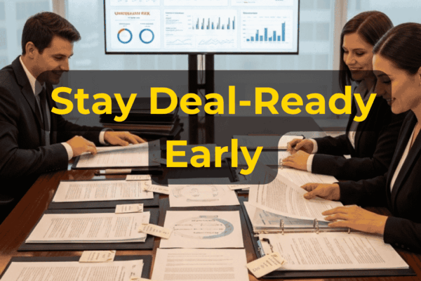 Business owner preparing a company for sale by reviewing financials, valuation, customers, management, systems, contracts, and due diligence with EIN Business Brokers