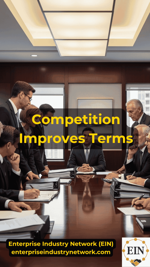 How Buyer Competition Can Improve Business Sale Deal Terms | EIN Business Brokers | Enterprise Industry Network | EINBB