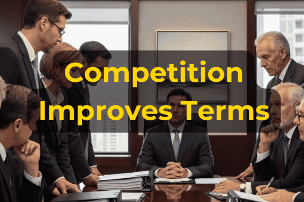Business owner comparing multiple qualified buyer offers, purchase price, cash at closing, financing, and deal terms with EIN Business Brokers