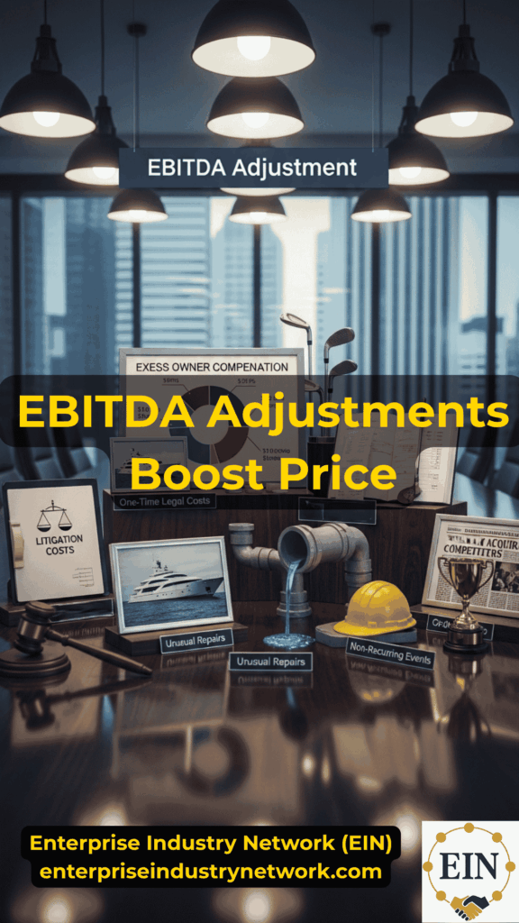 How EBITDA Adjustments Can Affect Business Value | EIN Business Brokers | Enterprise Industry Network | EINBB