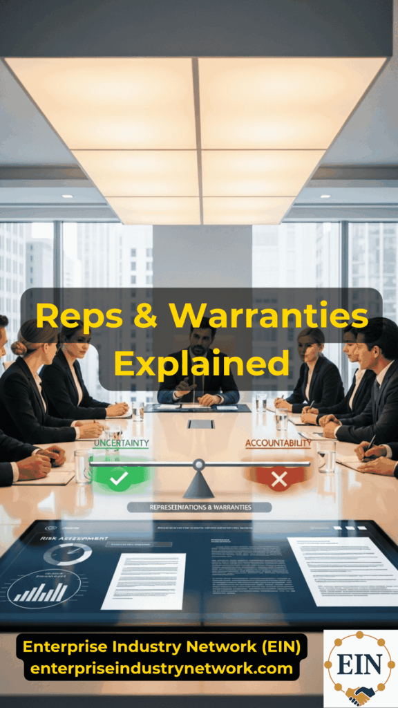 What Are Reps and Warranties When Selling a Business? | EIN Business Brokers | Enterprise Industry Network | EINBB