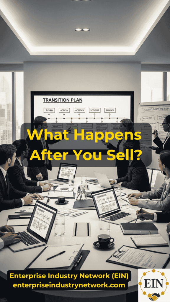 What Happens After Selling a Business? | EIN Business Brokers | Enterprise Industry Network | EINBB